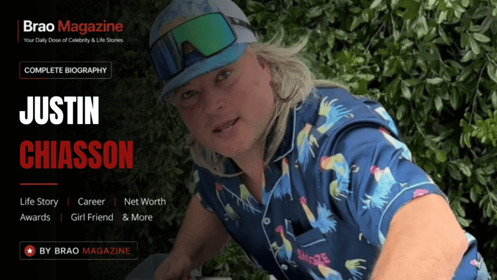 Justin Chiasson Cajun music artist and social media personality