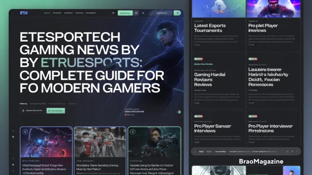 Etesportech Gaming News By ETrueSports