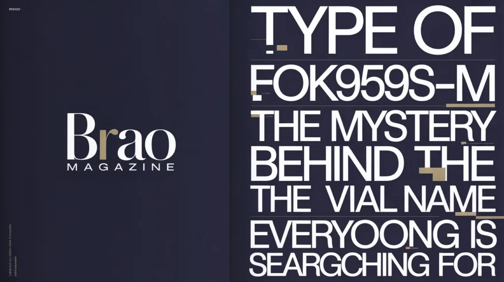 Type Of FOK959s-M