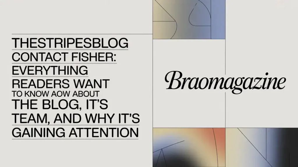 TheStripesBlog Contact Fisher