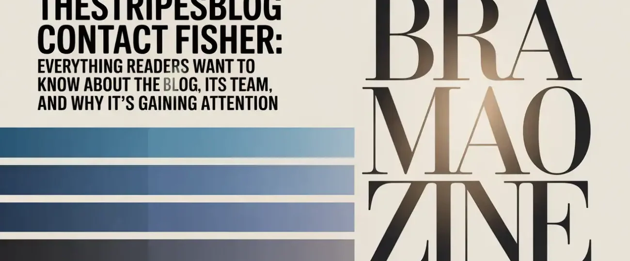TheStripesBlog Contact Fisher