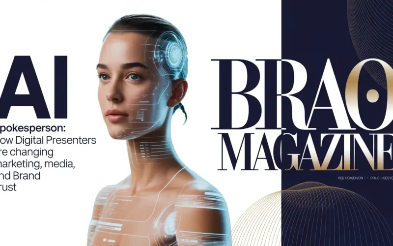 AI Spokesperson: How Digital Presenters Are Changing Marketing, Media, and Brand Trust