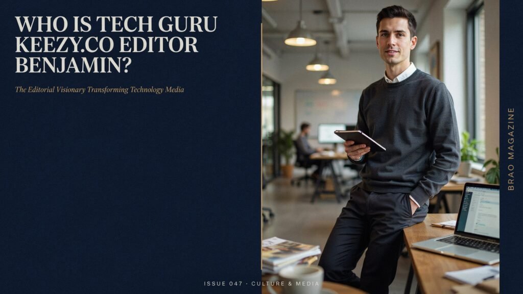 Tech Guru Keezy.co Editor Benjamin