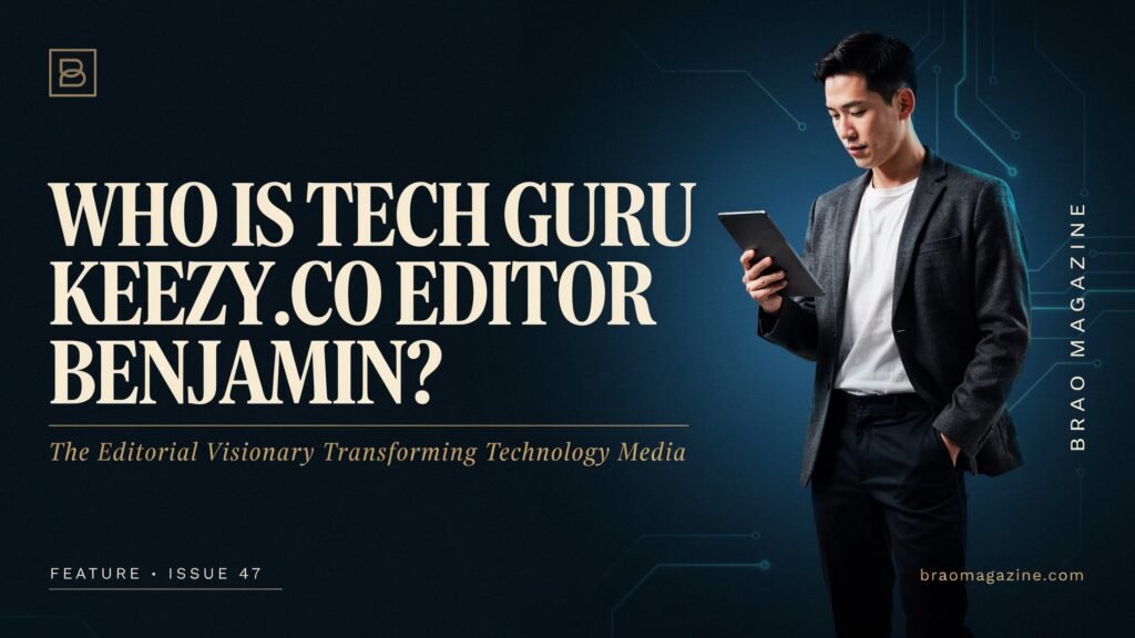 Tech Guru Keezy.co Editor Benjamin