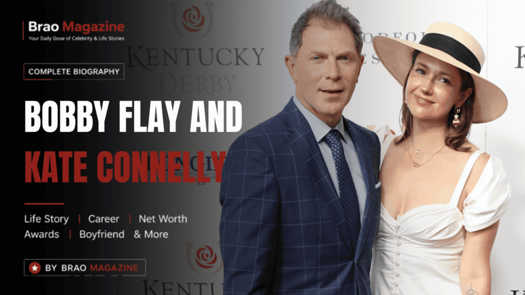 Bobby Flay and Kate Connelly