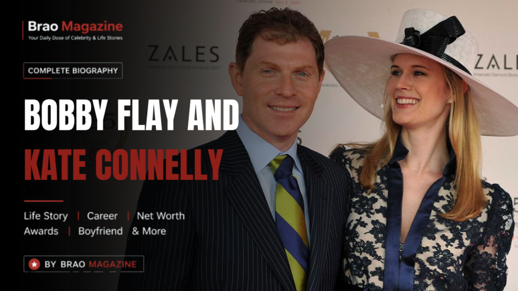 Bobby Flay and Kate Connelly
