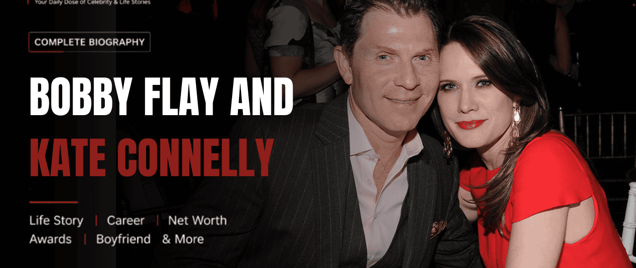 Bobby Flay and Kate Connelly