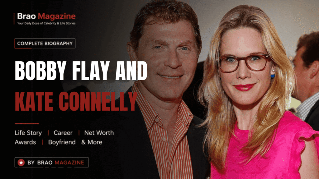 Bobby Flay and Kate Connelly