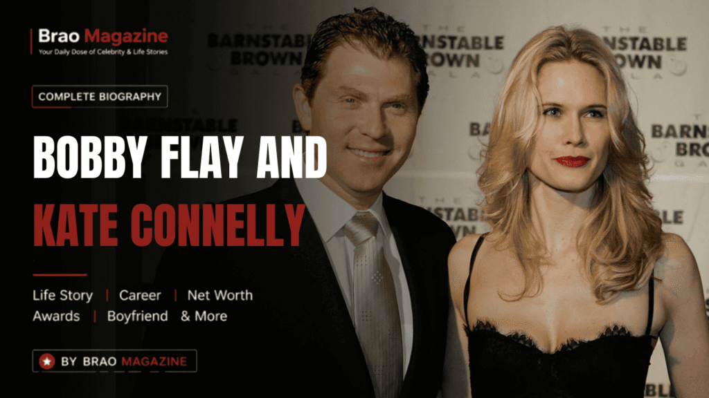 Bobby Flay and Kate Connelly