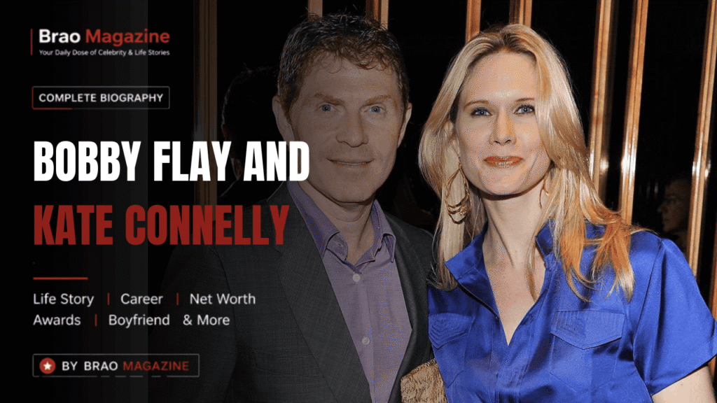Bobby Flay and Kate Connelly