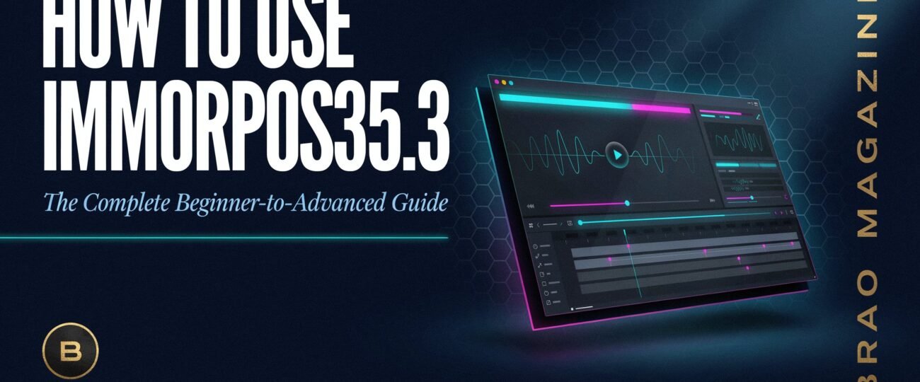 How to Use Immorpos35.3 Software