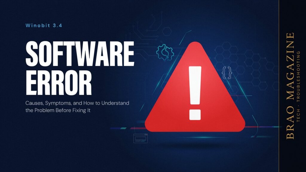 Winobit3.4 Software Error