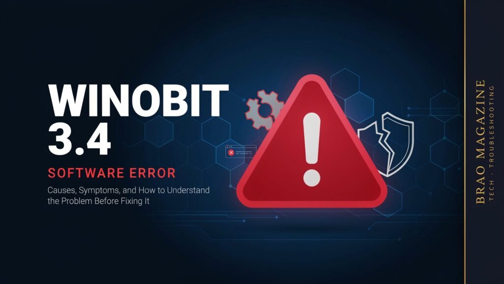 Winobit3.4 Software Error