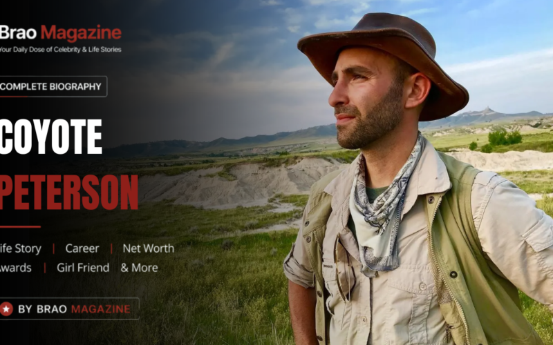Coyote Peterson Net Worth: Biography, Age, Career, Income, and the Story Behind His Wildlife Empire
